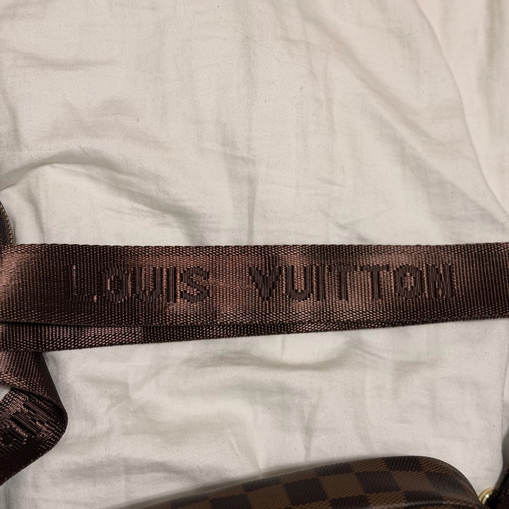 LV Kaki Monogram Canvas Multi-Accessories Pochette Bag - Picture 7 of 7